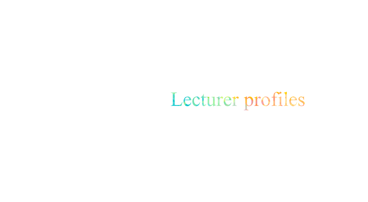Lecturer profiles